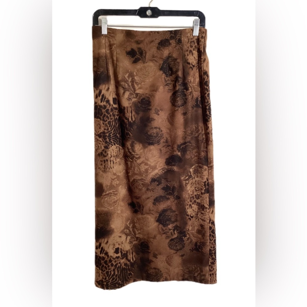 Jaclyn Smith Vintage Y2K Whimsigoth Floral Maxi 10 S/M